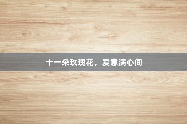 十一朵玫瑰花，爱意满心间